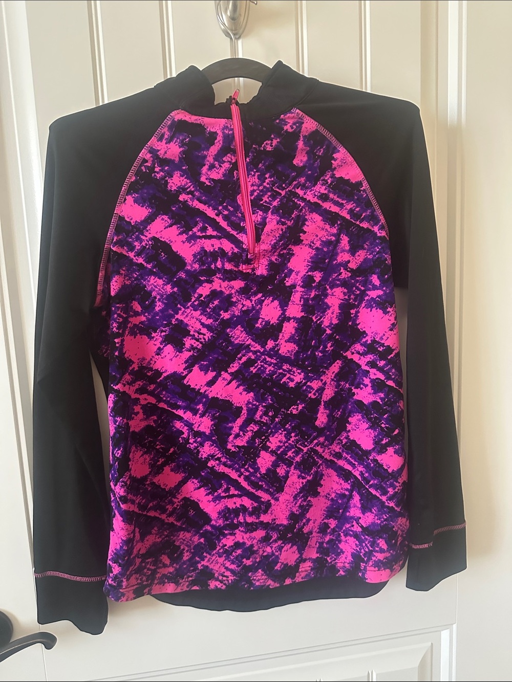 Zone Pro Hot Pink, purple and black athletic top